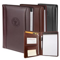 Burgundy Atlantis Leather Junior Padfolio